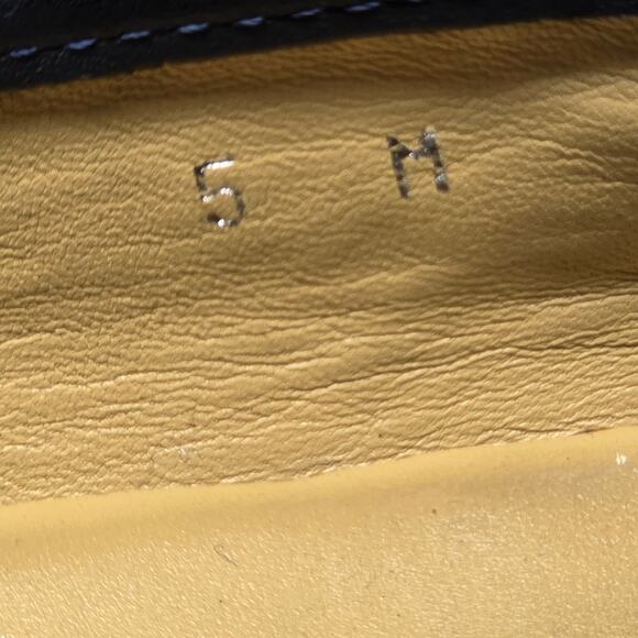 Vaneli Blue Snake Print Fur Slide On Loafers Dress Shoes - Picture 8 of 10